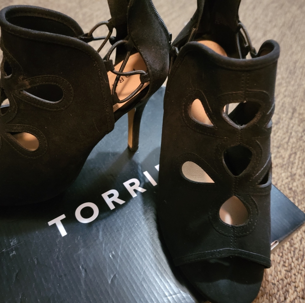 Torrid high heels 8.5 black